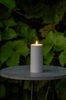 Blockljus LED vit 15cm