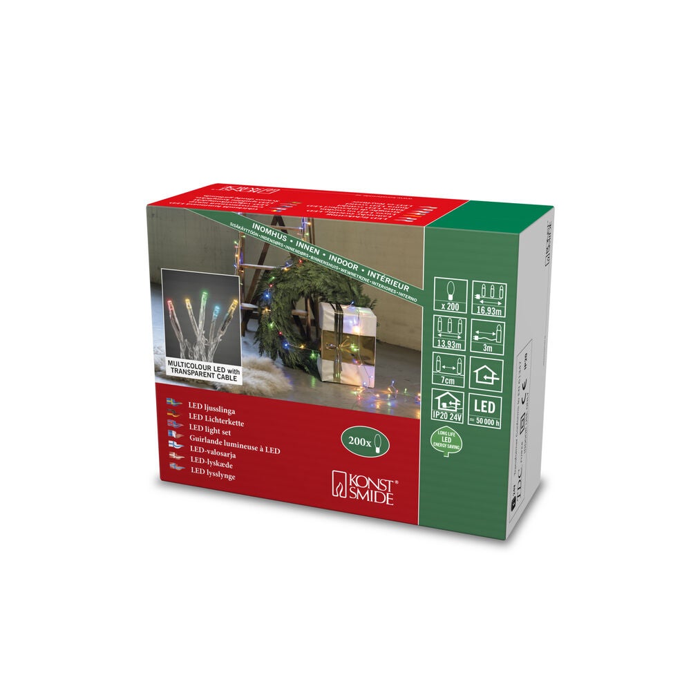 Micro LED Lichterkette, versch