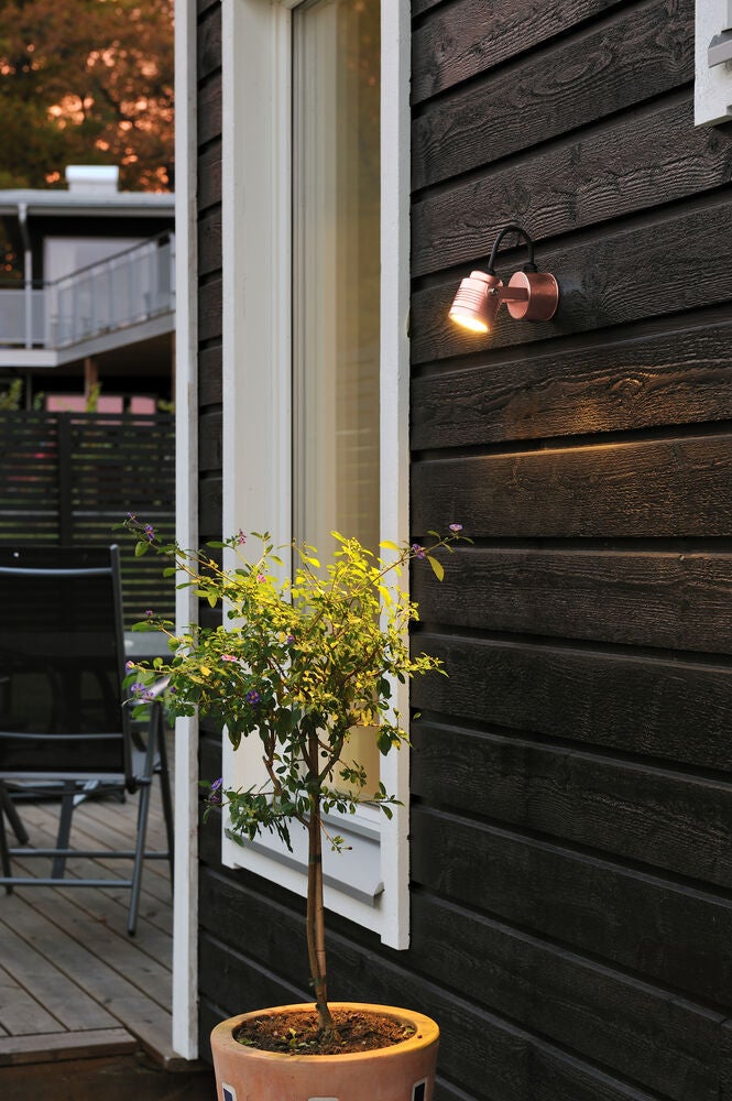 Monza vägglykta alum LED