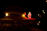 Tomte akryl 55cm 104 LED