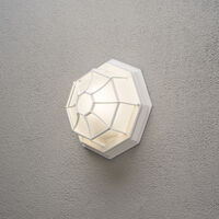 Budget Flush Light Matt White