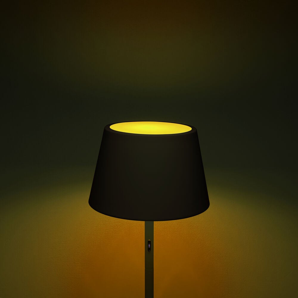 Pomezia floor lamp usb black