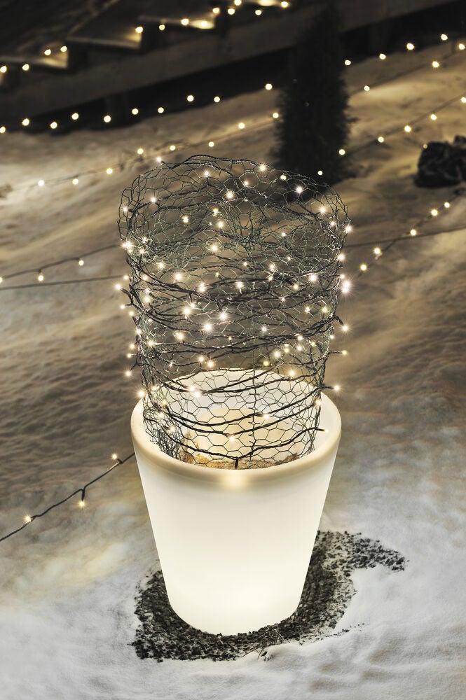 Assisi Small Plant Pot LED