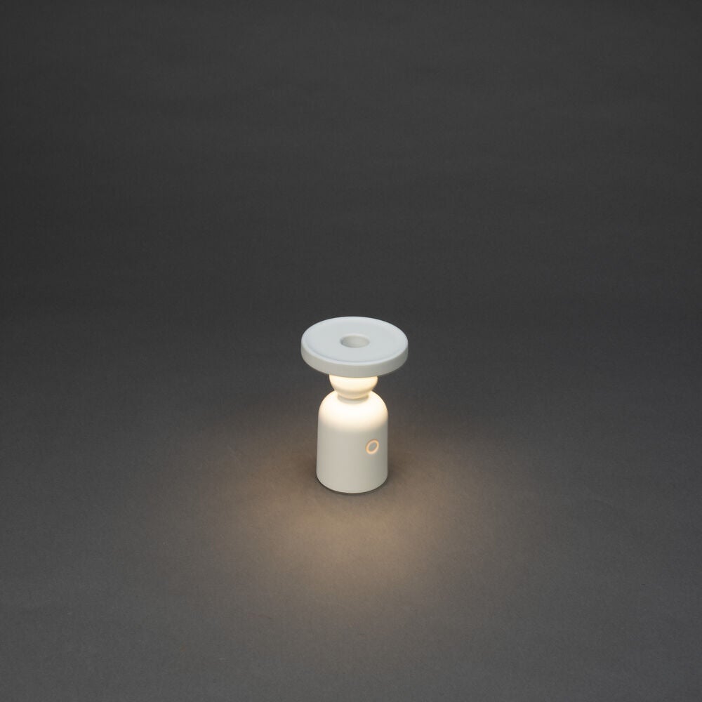 Nantes bordslampa USB Vit