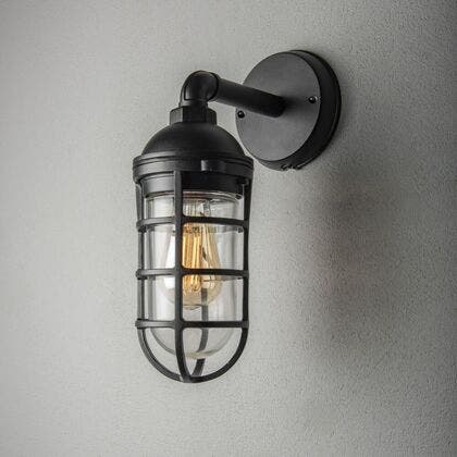 Olbia wall E27 black
