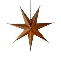 Weihnachtsstern in Leinenoptik