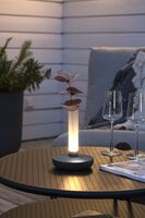 Biarritz bordslampa silver USB