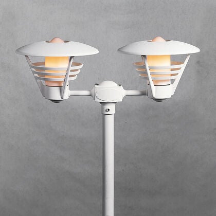 Gemini Twin Post Light M.White