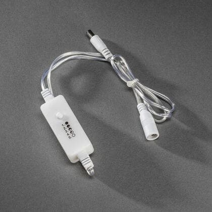 Dimmer 5 steg inomhus vit