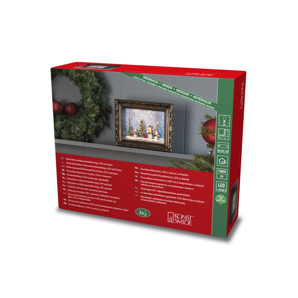 Vattenfylld lykta fotoram