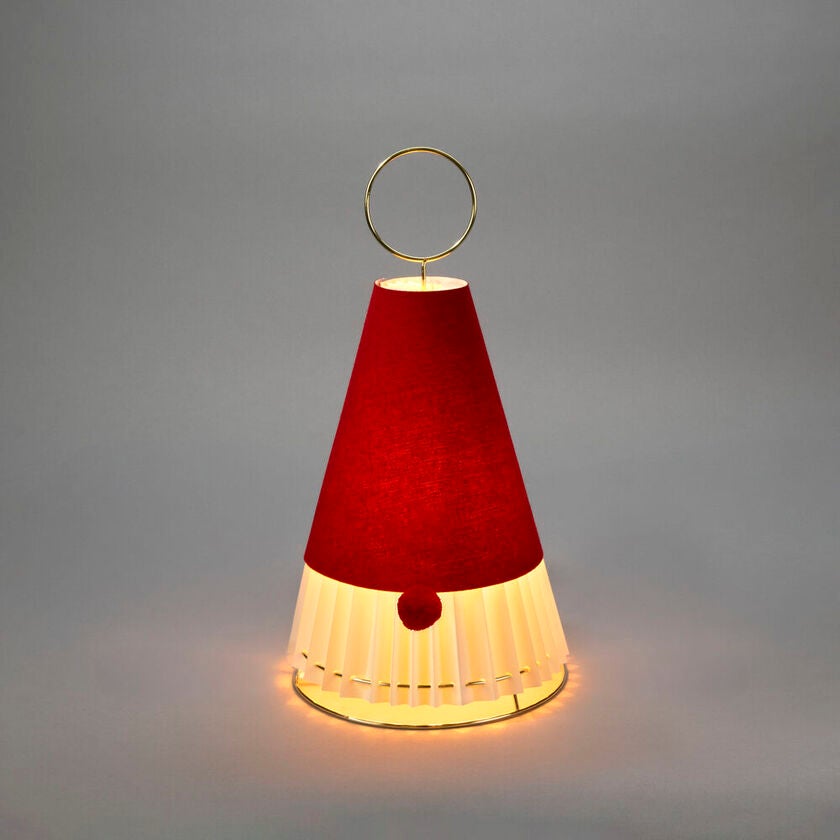 Dekoration papperstomte 36cm