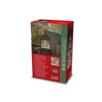 Water Lantern Santa & Child