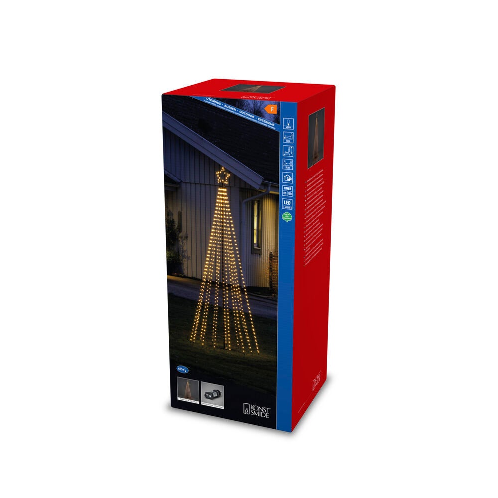 LED Tannenbaum mit Stern, kege