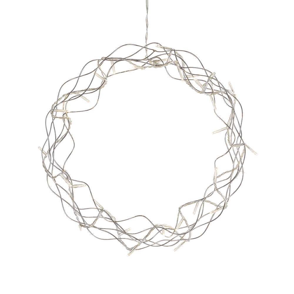 Krans 32 varmvita LED