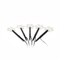 LED Spiessleuchte mit 5 Schnee