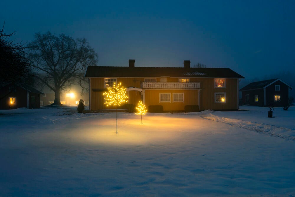 LED Lichterbaum, braun, grosse