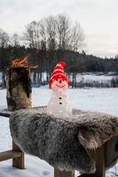 Snögubbe akryl 32cm 32 Led