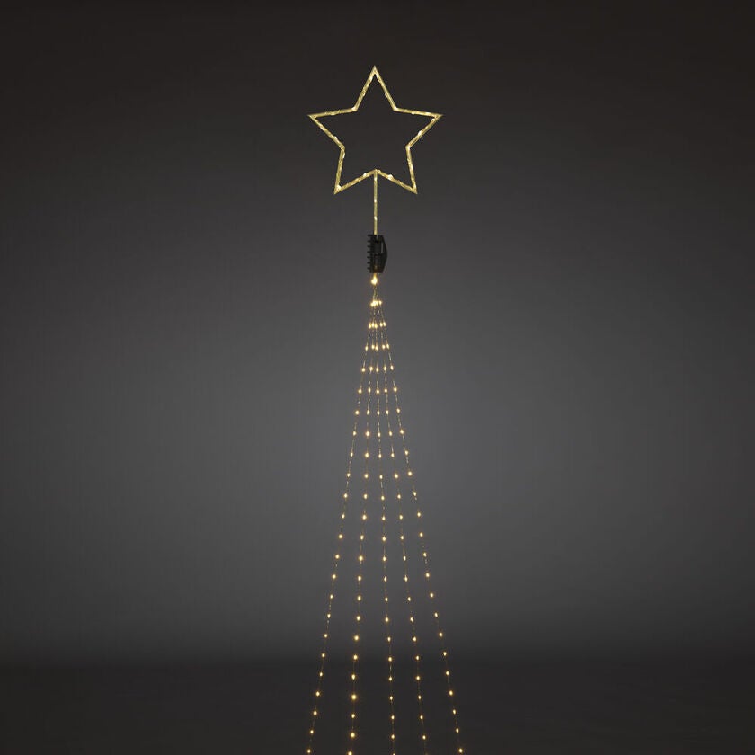 Julgransslinga guldf 274 LED