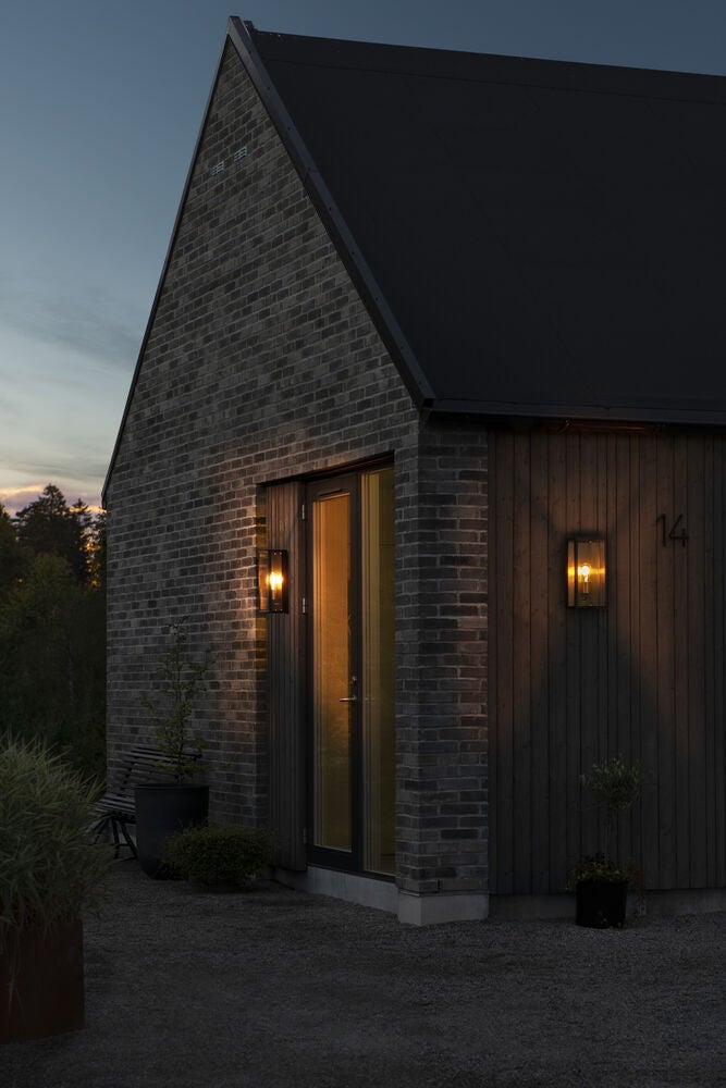 Carpi Wandl. groß E27 schwarz