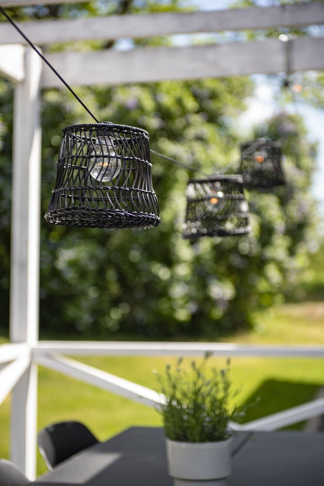 Small Lamp Shade Rattan 5pce