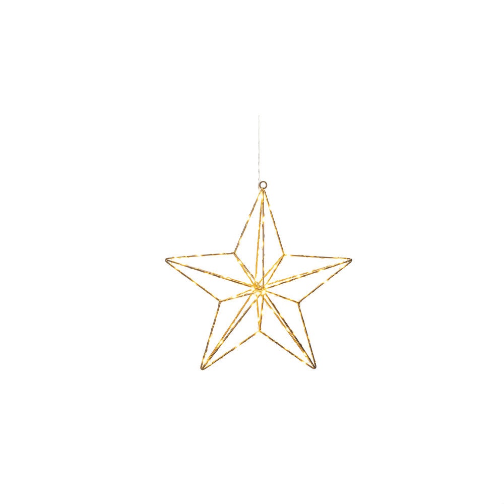 Micro LED Goldstern, 36cm, 90