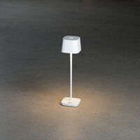 Capri mini bordslampa vit USB