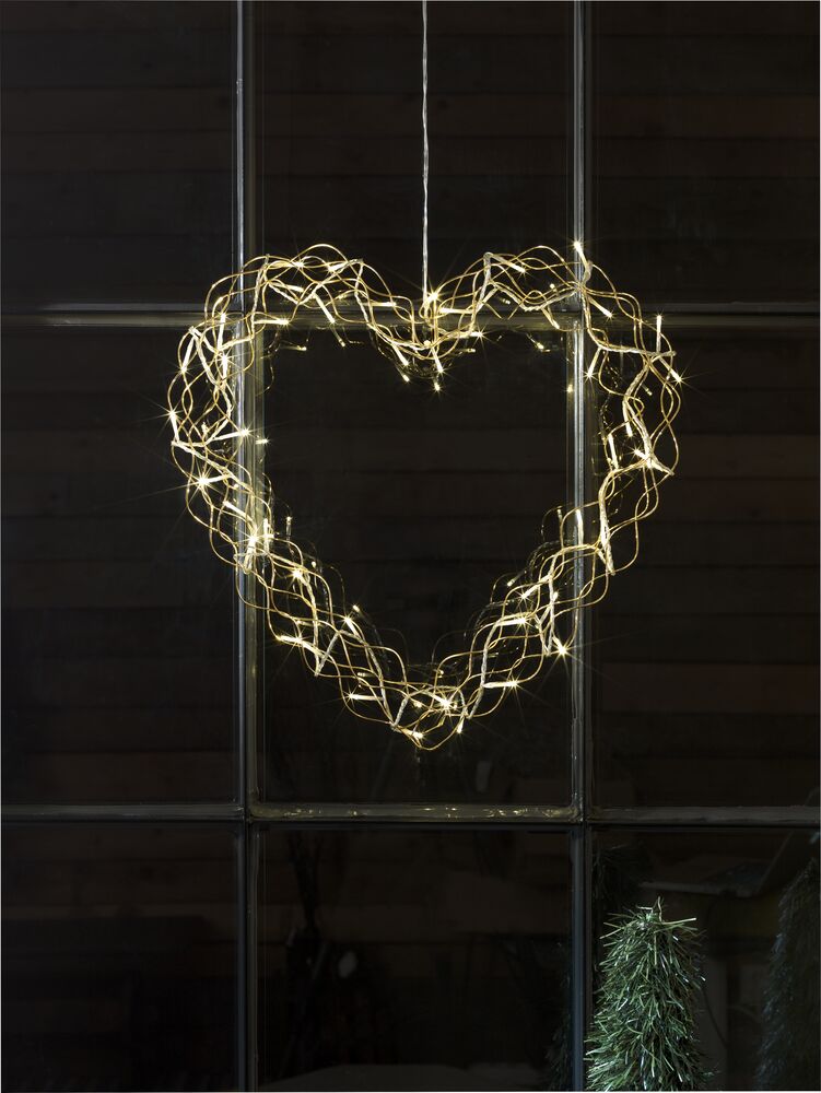 Heart of gold metal, LED