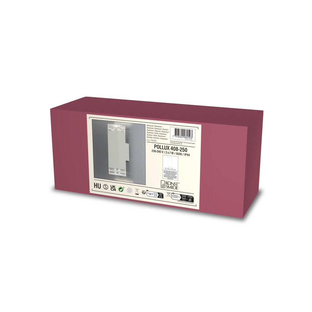 Pollux Wall Light White GU10