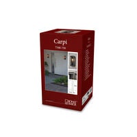 Carpi vägglykta S svart E27