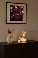 10 LED glober Batteri/timer